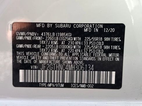 Used 2021 Subaru Crosstrek 2.5i Limited w/ Moonroof Package 2 image 30