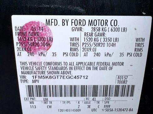 Used 2014 Ford Explorer Sport w/ Equipment Group 401A image 30