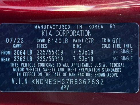 Used 2024 Kia Carnival SX Prestige image 52