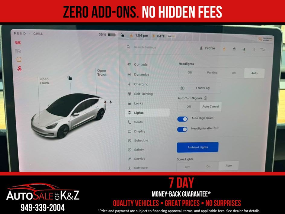Used 2020 Tesla Model 3 Long Range AWD/4WD image 32