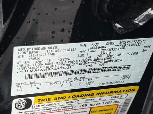 Certified 2023 Ford Expedition Max Limited AWD/4WD image 34