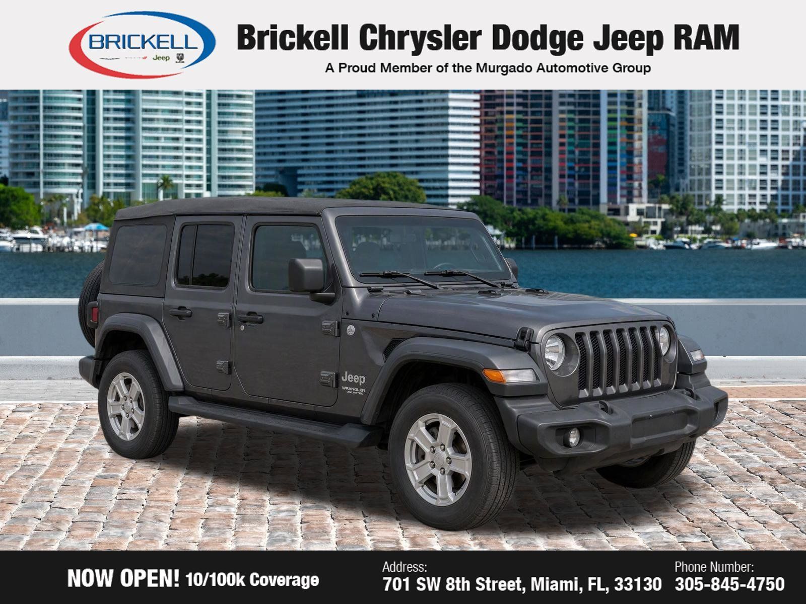 Used 2018 Jeep Wrangler Unlimited Sport S AWD/4WD image 2