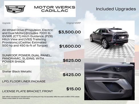 Used 2025 Cadillac Lyriq Luxury w/ LPO, Floor Liner Package AWD/4WD image 9