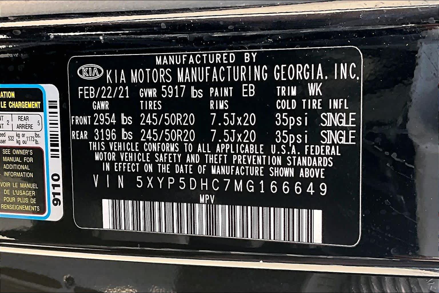 Used 2021 Kia Telluride SX w/ SX Prestige Package AWD/4WD image 33