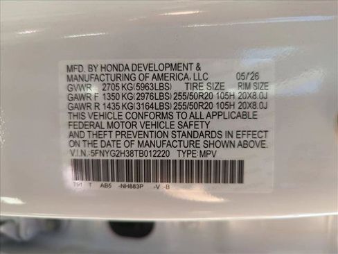 New 2026 Honda Pilot Sport image 17