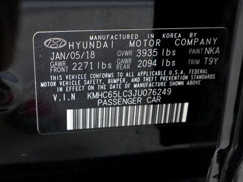 Used 2018 Hyundai Ioniq Blue image 31