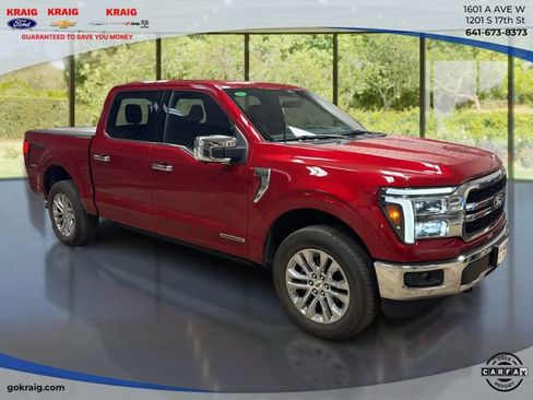 Used 2025 Ford F150 Lariat w/ Equipment Group 502A High AWD/4WD image 3
