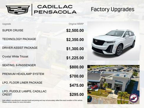 Certified 2025 Cadillac XT6 Sport w/ Technology Package AWD/4WD image 3
