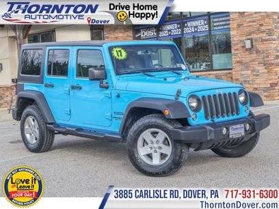 Used 2017 Jeep Wrangler Unlimited Sport w/ Quick Order Package 24S