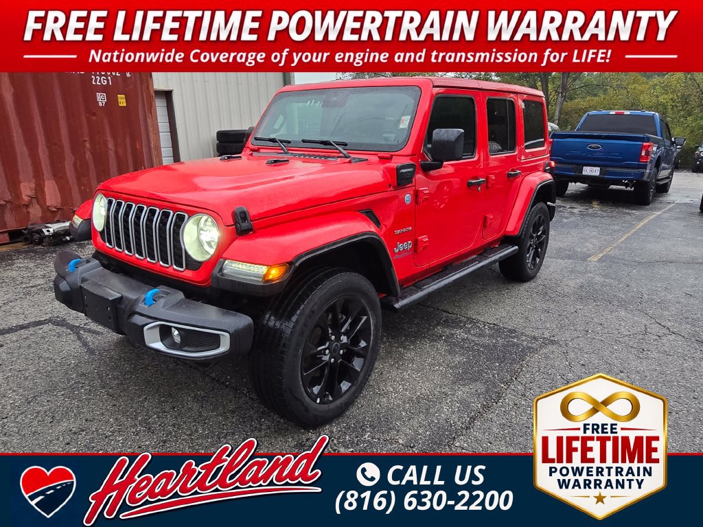 Used 2024 Jeep Wrangler Unlimited Sahara AWD/4WD image 1