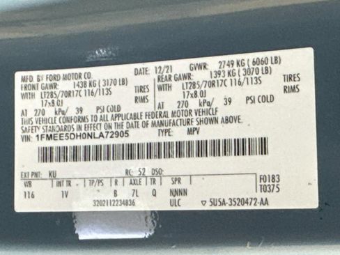 Used 2022 Ford Bronco Badlands AWD/4WD image 36