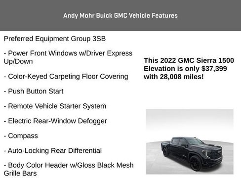 Used 2022 GMC Sierra 1500 Elevation image 8