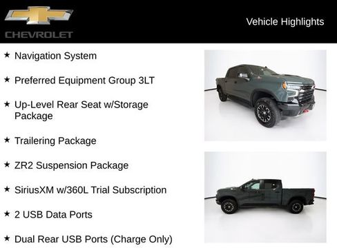 Certified 2025 Chevrolet Silverado 1500 ZR2 AWD/4WD image 5
