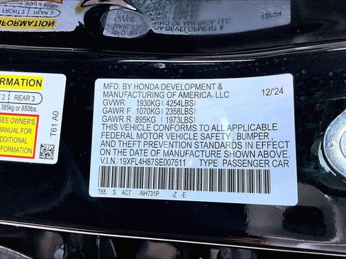 Used 2025 Honda Civic Sport image 35