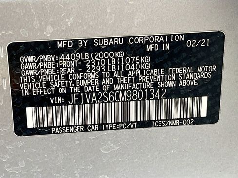 Used 2021 Subaru WRX STI image 28