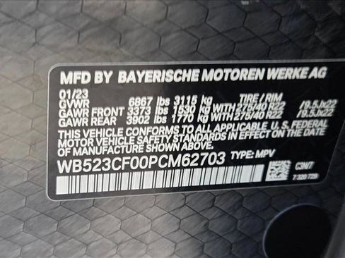 Used 2023 BMW iX xDrive50 w/ Sport Package AWD/4WD image 24