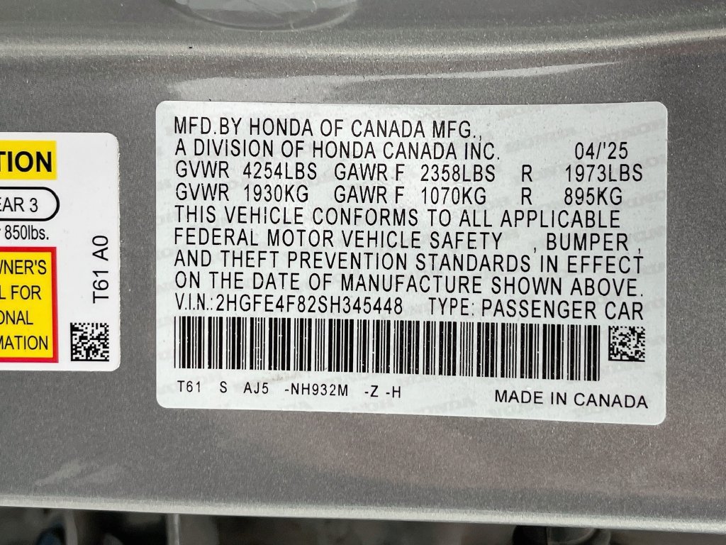 Used 2025 Honda Civic FWD Hybrid Sedan image 33