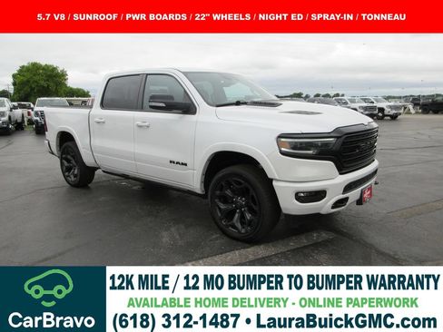 Used 2022 RAM 1500 Limited w/ Night Edition AWD/4WD image 1