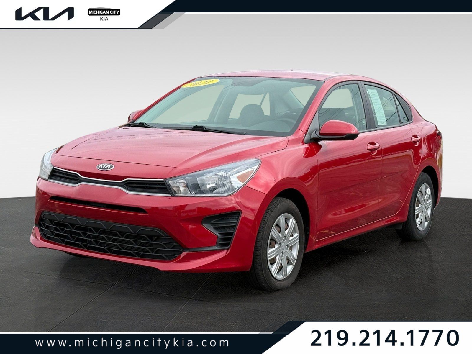 Used 2021 Kia Rio S FWD image 1