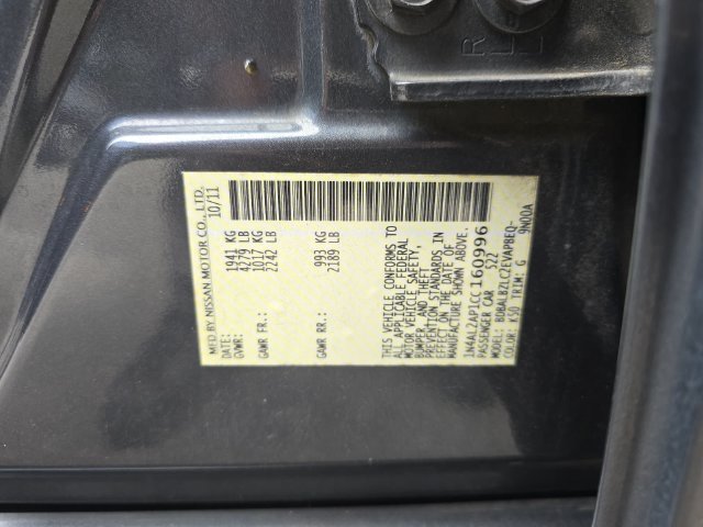 Used 2012 Nissan Altima 2.5 SL w/ 2.5SL Pkg FWD image 27