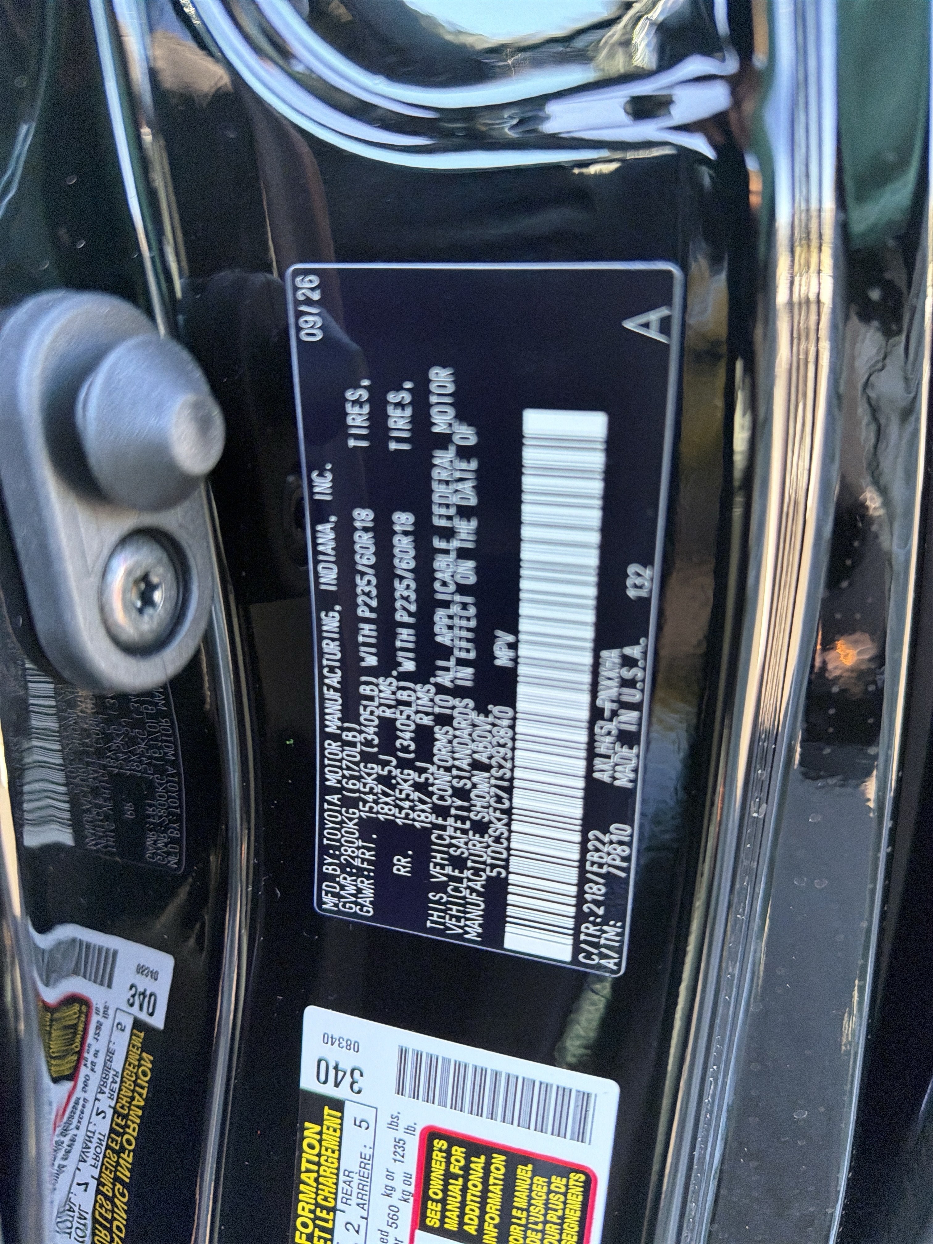 New 2026 Toyota Sienna XLE Woodland Edition AWD/4WD image 11