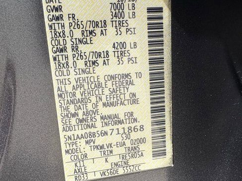 Used 2006 Nissan Armada LE w/ (U06) Technology Pkg (LE) image 17