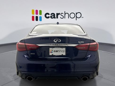 Used 2023 INFINITI Q50 Luxe w/ Cargo Package AWD/4WD image 3