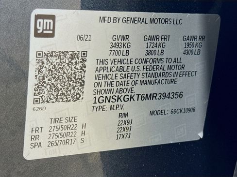 Used 2021 Chevrolet Suburban High Country AWD/4WD image 37