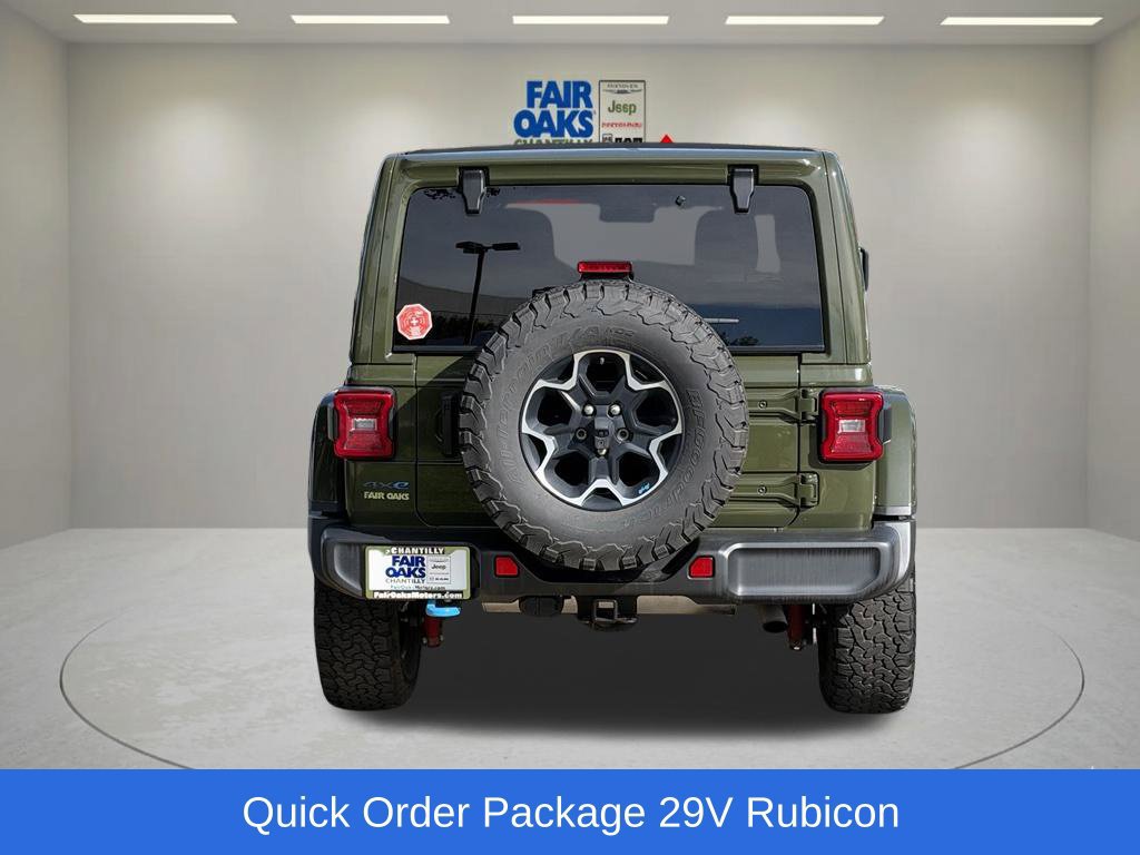 Certified 2023 Jeep Wrangler Unlimited Rubicon 4xe w/ Cold Weather Group AWD/4WD image 9