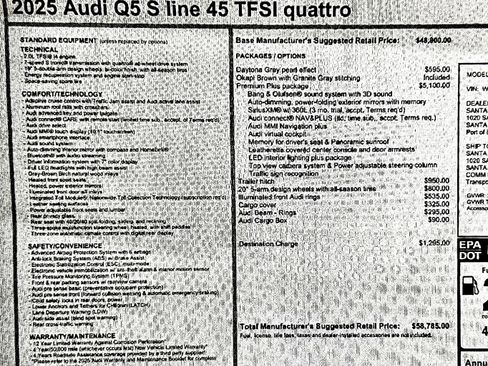 Used 2025 Audi Q5 2.0T Premium Plus image 2