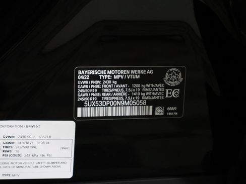 Used 2022 BMW X3 xDrive30i AWD/4WD image 52