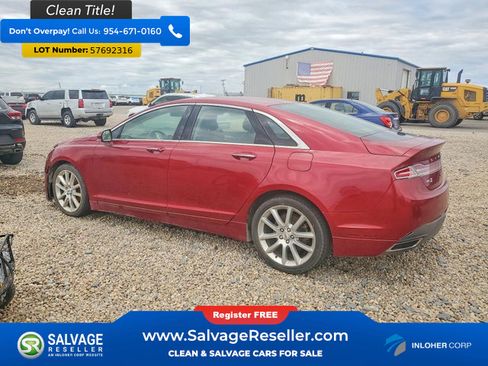 Used 2016 Lincoln MKZ AWD w/ Equipment Group 200A Select image 3