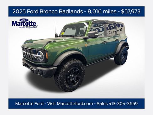 Certified 2025 Ford Bronco Badlands AWD/4WD image 1