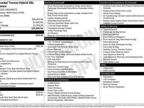 Used 2025 Hyundai Tucson SEL w/ Tow & Go Package AWD/4WD image 22