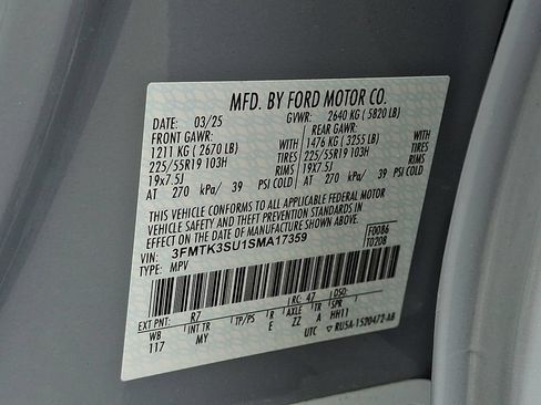 Used 2025 Ford Mustang Mach-E Premium AWD/4WD image 28