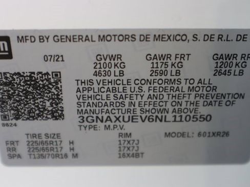 Certified 2022 Chevrolet Equinox LT image 29