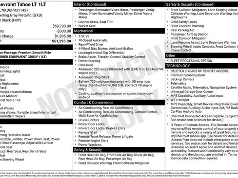Used 2023 Chevrolet Tahoe LT RWD image 12