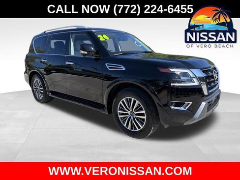 Used 2024 Nissan Armada SL w/ Captain's Chairs Package image 1