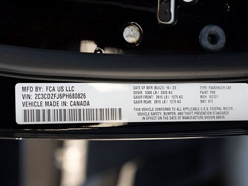 Used 2023 Dodge Challenger R/T Scat Pack RWD image 66