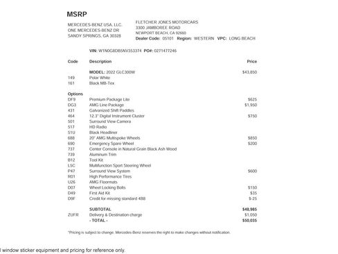 Used 2022 Mercedes-Benz GLC 300 image 2