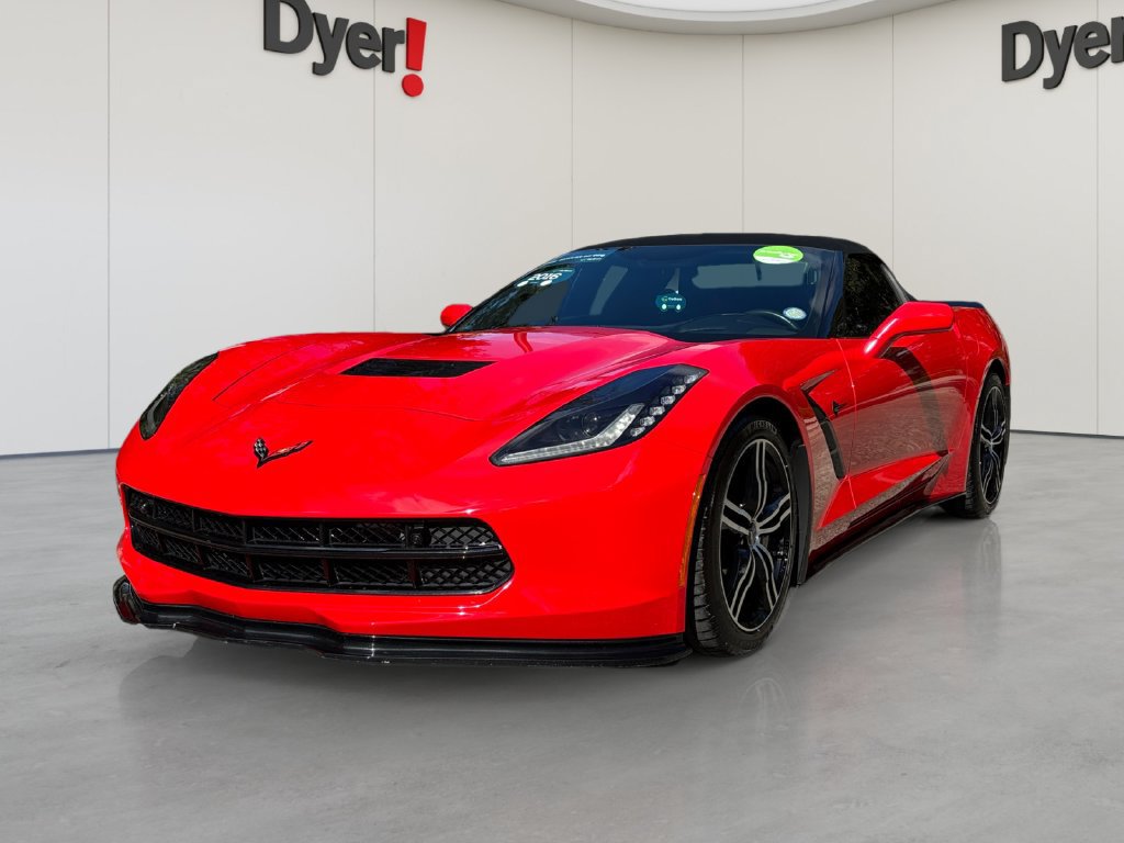 Used 2016 Chevrolet Corvette Stingray Convertible w/ 2LT Preferred Equipment Group RWD image 1