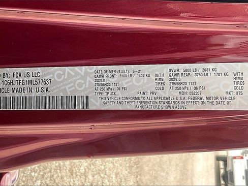 Used 2021 Jeep Gladiator Overland image 31