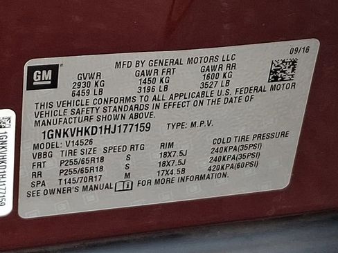 Used 2017 Chevrolet Traverse LT image 30