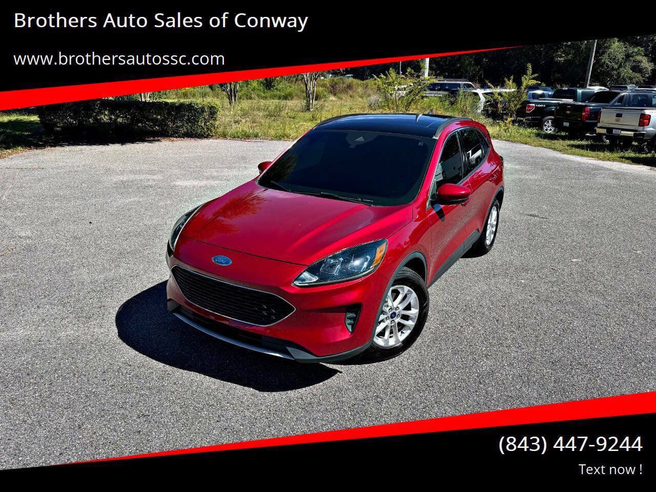 Used 2020 Ford Escape SE FWD image 1