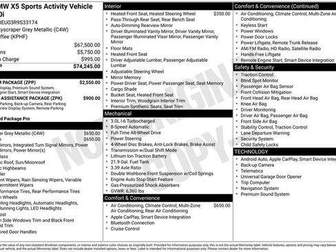 Used 2024 BMW X5 xDrive40i w/ Premium Package AWD/4WD image 3