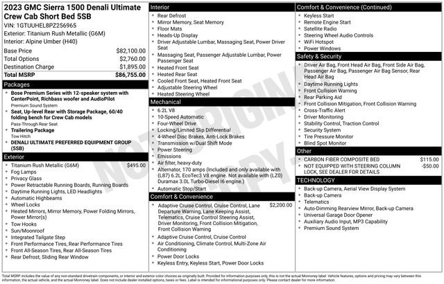 Certified 2023 GMC Sierra 1500 Denali Ultimate AWD/4WD image 5