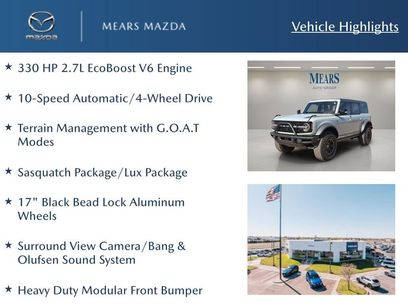 Used 2021 Ford Bronco First Edition