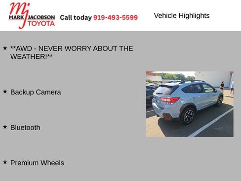 Used 2019 Subaru Crosstrek 2.0i Premium w/ Eyesight System AWD/4WD image 5