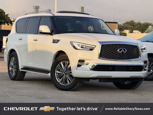 Used 2023 INFINITI QX80 Luxe w/ Cargo Package AWD/4WD image 2