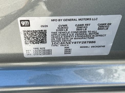 New 2026 Chevrolet Silverado 2500 LT w/ All Star Edition AWD/4WD image 26